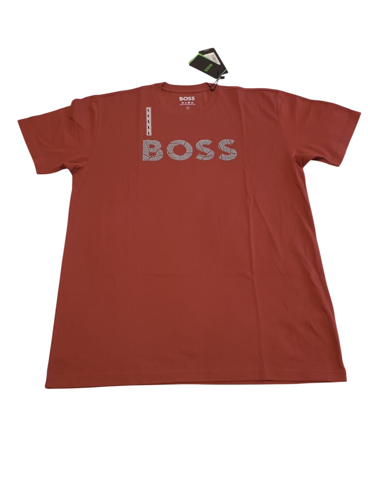 boss roja Playera Cuello Redondo Caballero - Image 1